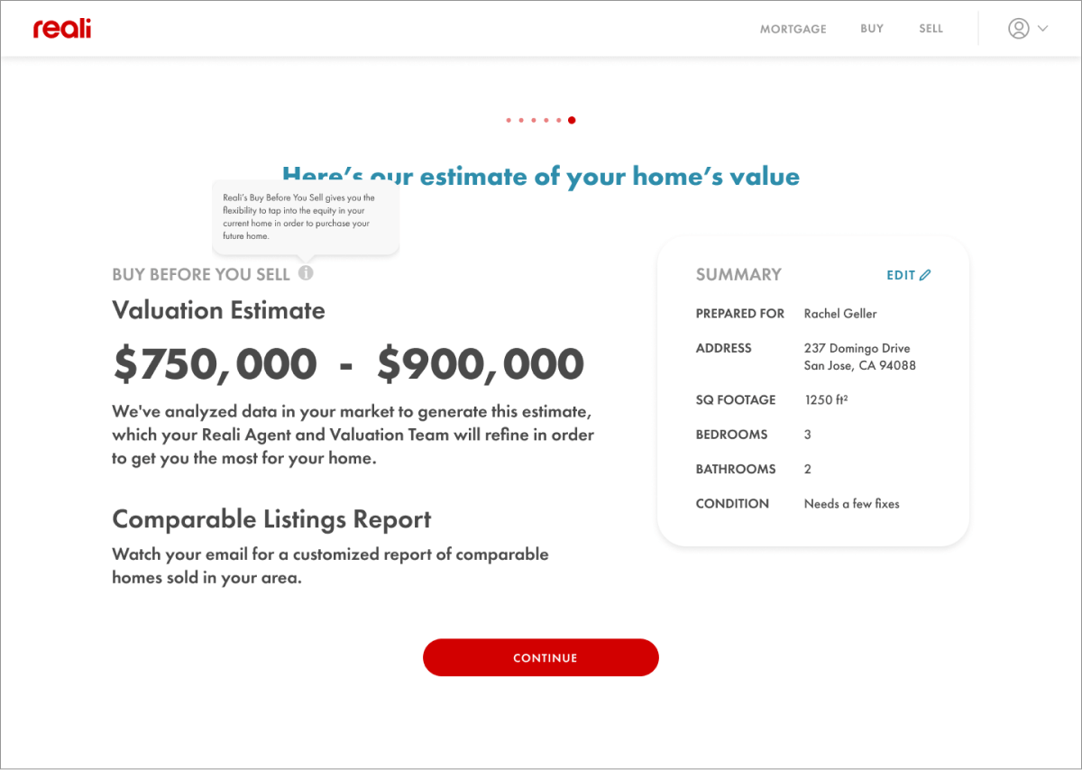 Home Valuation Estimate
